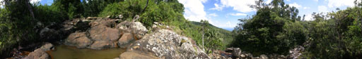 Les Gorges de la Riviére-Noire - Wasserfall