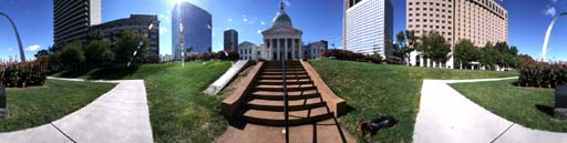 St. Louis, Town Hall & Gateway Arch